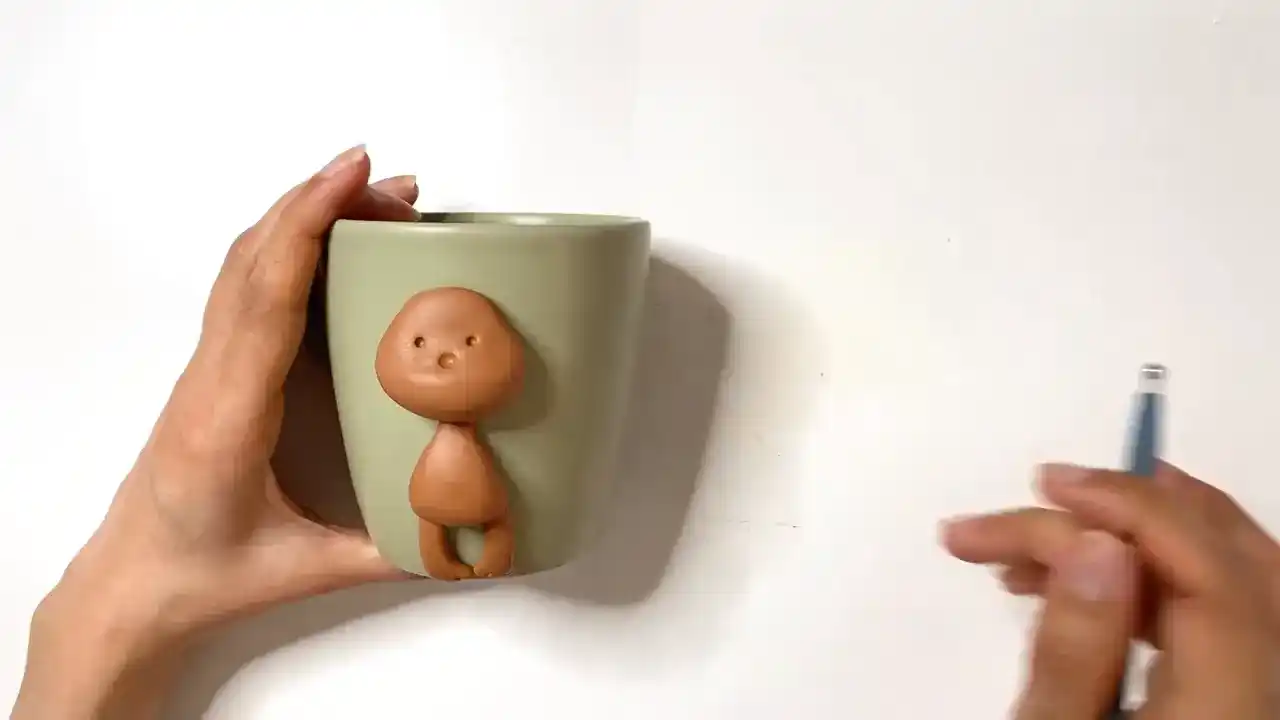 آموزش ساخت پسر قبیله مرحله ساخت اعضای صورت  عروسک