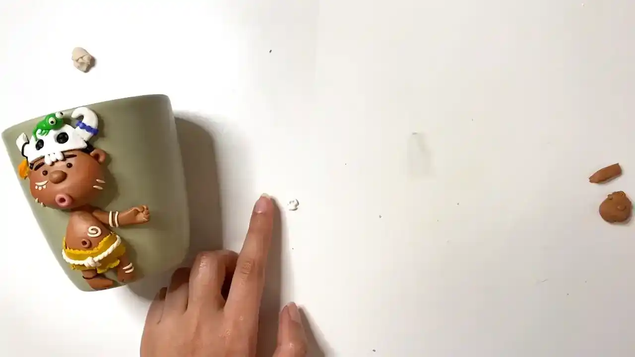 آموزش ساخت پسر قبیله مرحله ساخت دست ها عروسک