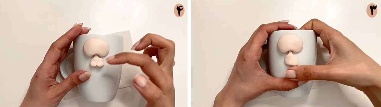 آموزش ساخت ماگ طرح آقای  اسمیت مرحله ساخت بدن   عروسک