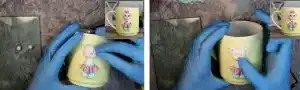آموزش ساخت ماگ خرس آناراد مرحله ساخت بینی عروسک  