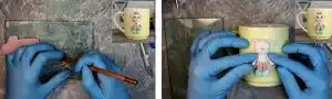 آموزش ساخت ماگ خرس آناراد مرحله ساخت دست های عروسک  
