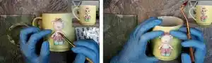 آموزش ساخت ماگ خرس آناراد مرحله ساخت پاپیون عروسک  