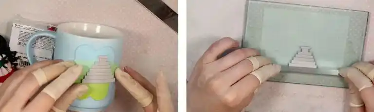 آموزش ساخت ماگ دختر مزرعه مرحله ساخت چمن عروسک 