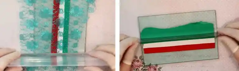 آموزش ساخت ماگ دختر مزرعه مرحله ساخت دامن عروسک 